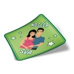Nosečnost nalepka za avto zelena