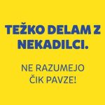 Težko delam z nekadilci, majica - slika 2