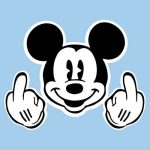 Mickey Mouse F*ck you, majica - slika 2