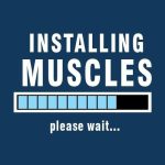 Installing Muscles please wait, majica - slika 2