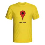 I am here google maps, majica