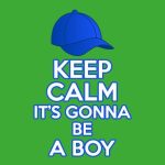 Keep Calm it's gonna be a boy, majica - slika 2