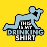 This is my drinking shirt, majica - slika 2