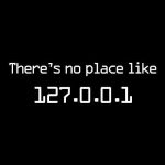 There's no place like 127.0.0.1, majica za računalničarje - slika 2