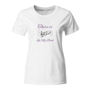 There is music in my blood, ženska majica