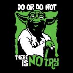 Yoda Star Wars, Do or do not there is no try, majica - slika 2