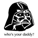 Who's your Daddy? Darth Vader Star Wars, majica - slika 2