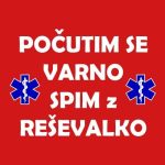 Počutim se varno, spim z reševalko, majica z napisom po meri - slika 2