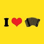 I love harmonika, majica - slika 2