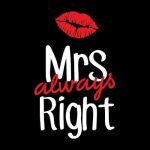 Mrs Always Right predpasnik - slika 2