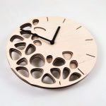 Lesena stenska ura Emona - slika 3